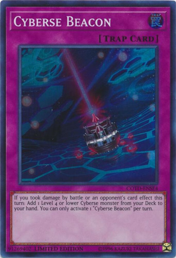 Cyberse Beacon (COTD-ENSE4) - Super Rare
