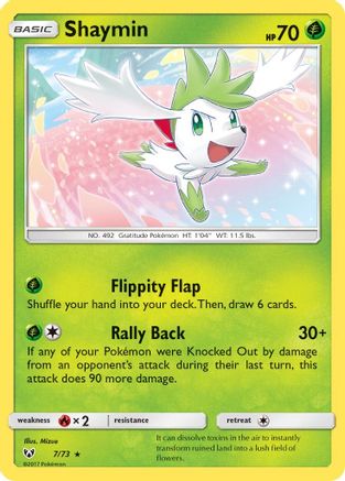 Shaymin (7/73) [Soleil et Lune : Légendes brillantes] 