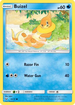 Buizel 022/73  - Common