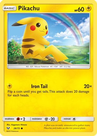 Pikachu 028  - Common