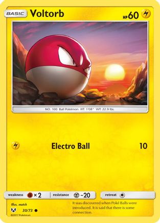 Voltorb 030/73  - Common