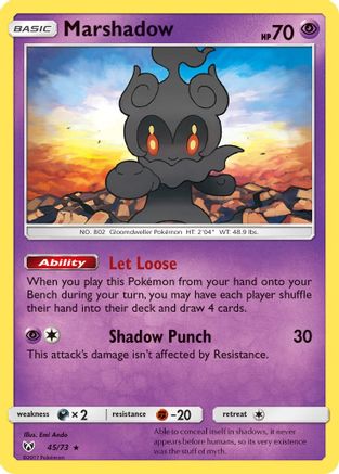 Marshadow 045  - Holofoil - Holo Rare