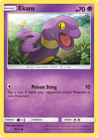 Ekans 036  - Common