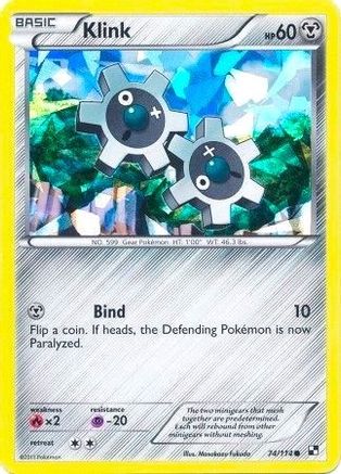 Klink - 74/114 (Cracked Ice Holo)/114  - Holofoil - Promo