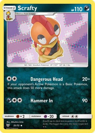 Scrafty 051  - Uncommon