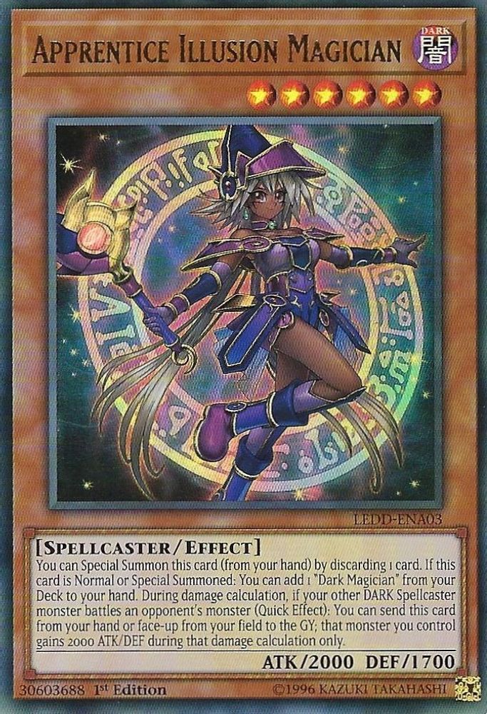 Apprenti magicien d'illusion [LEDD-ENA03] Ultra Rare 