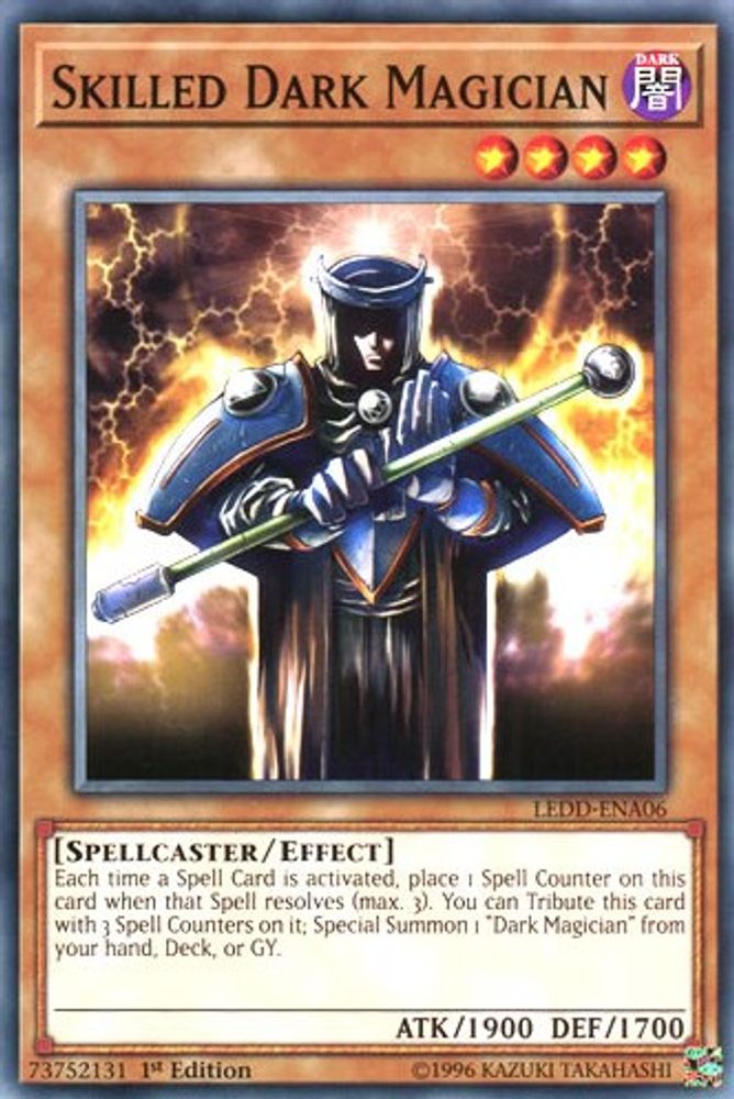 Skilled Dark Magician (LEDD-ENA06) - Common