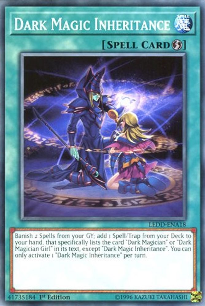 Dark Magic Inheritance (LEDD-ENA18) - Common