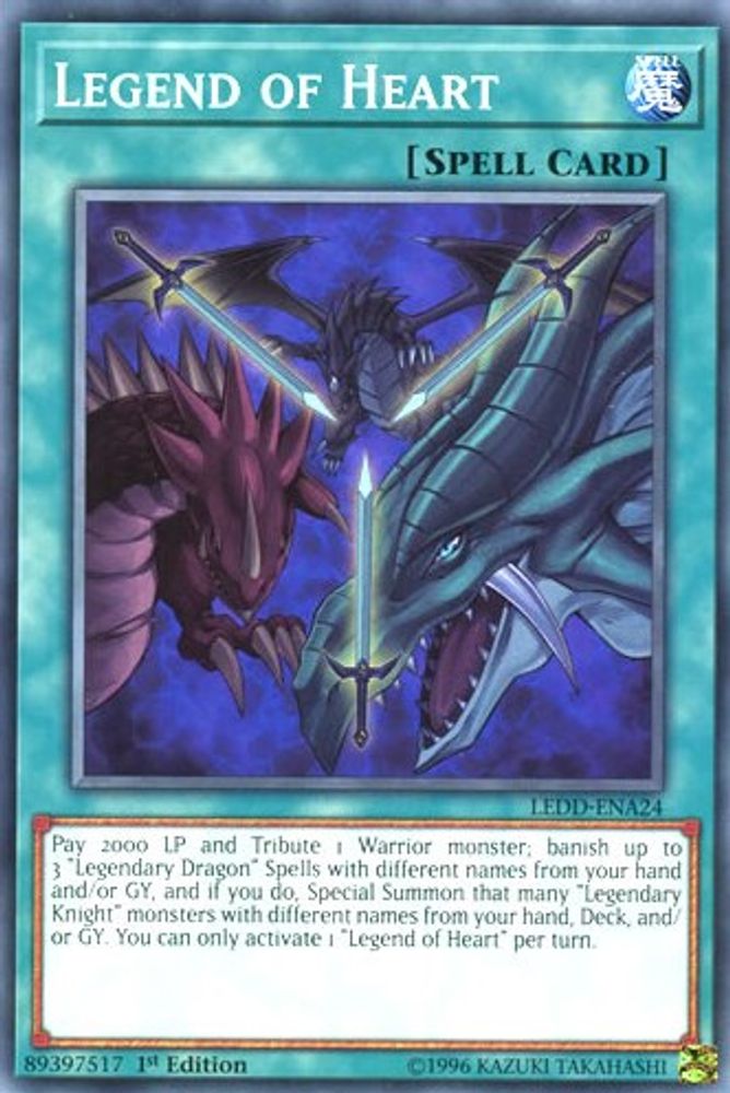 Legend of Heart (LEDD-ENA24) - Common