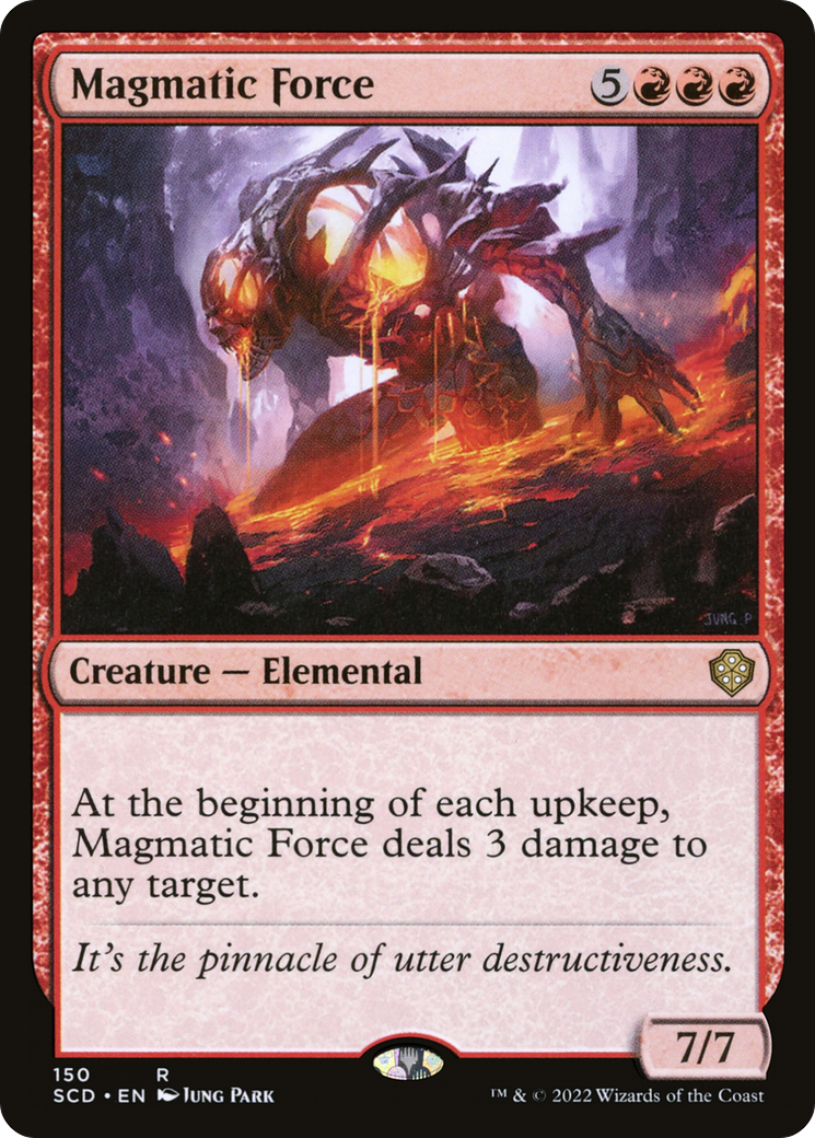 Force Magmatique [Decks Commander de Démarrage] 