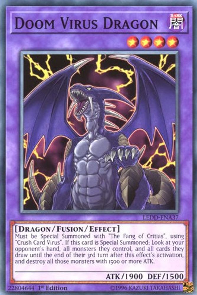Doom Virus Dragon (LEDD-ENA37) - Common