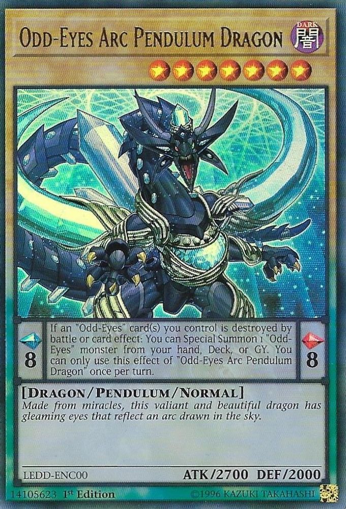 Dragon Pendule Arc aux Yeux Impairs [LEDD-ENC00] Ultra Rare 