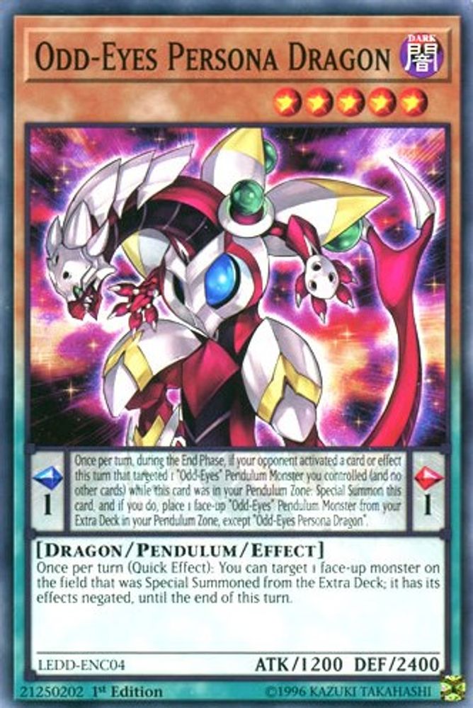 Odd-Eyes Persona Dragon (LEDD-ENC04) - Common