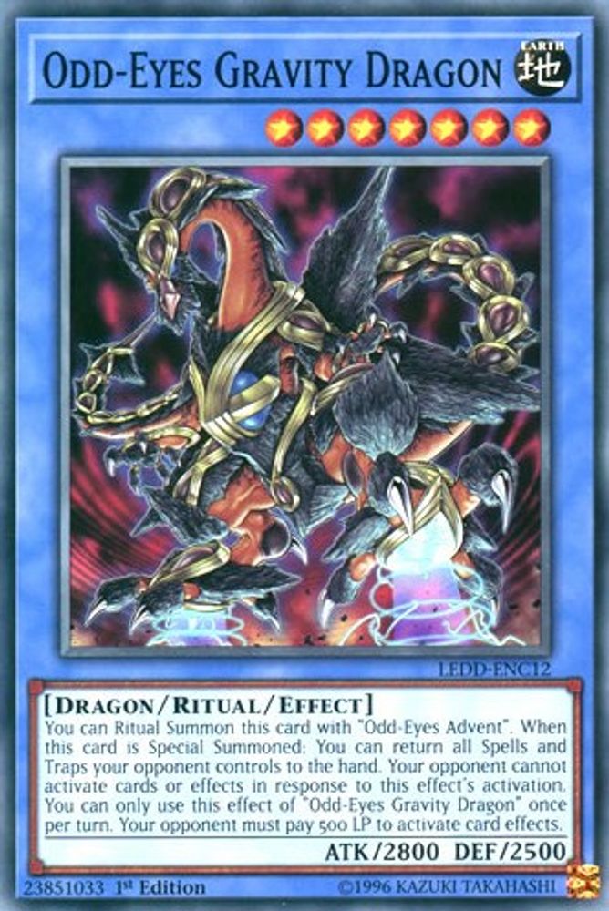 Dragon gravitationnel aux yeux impairs [LEDD-ENC12] Commun 