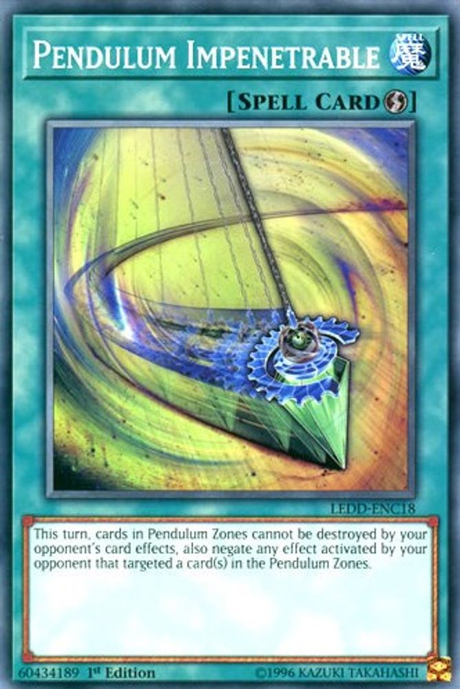 Pendulum Impenetrable (LEDD-ENC18) - Common