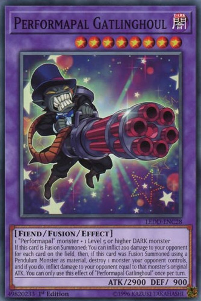 Performapal Gatlinghoul (LEDD-ENC28) - Common