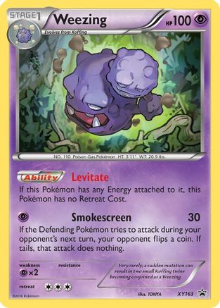 Weezing XY163  - Holofoil - Promo