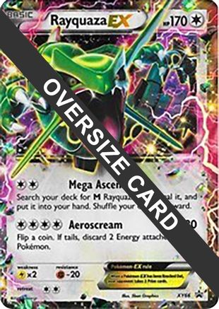 Rayquaza EX (XY66) (Carte Jumbo) [XY : Promos Black Star] 