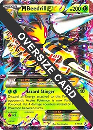 M Beedrill EX (XY158) (carte Jumbo) [XY : Black Star Promos] 