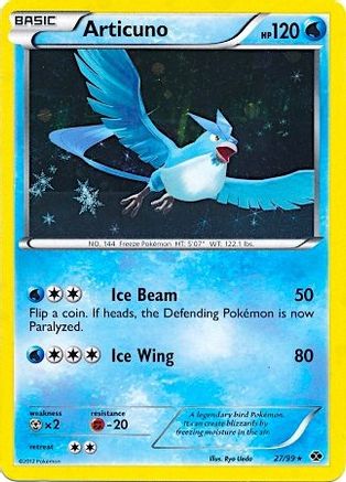 Articuno - 27/99 (Next Destinies)/99  - Holofoil - Promo