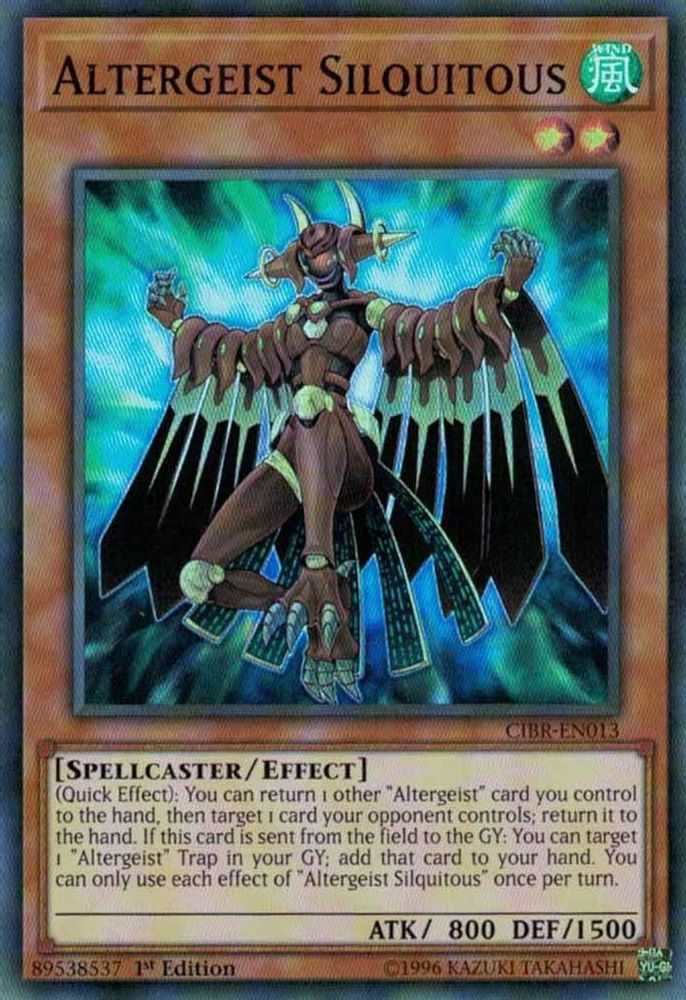 Altergeist Silquitous [CIBR-EN013] Super Rare 