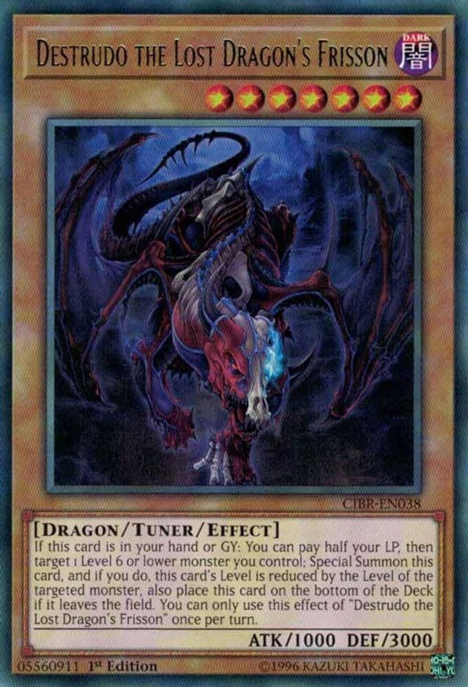 Destrudo the Lost Dragon's Frisson (CIBR-EN038) - Rare