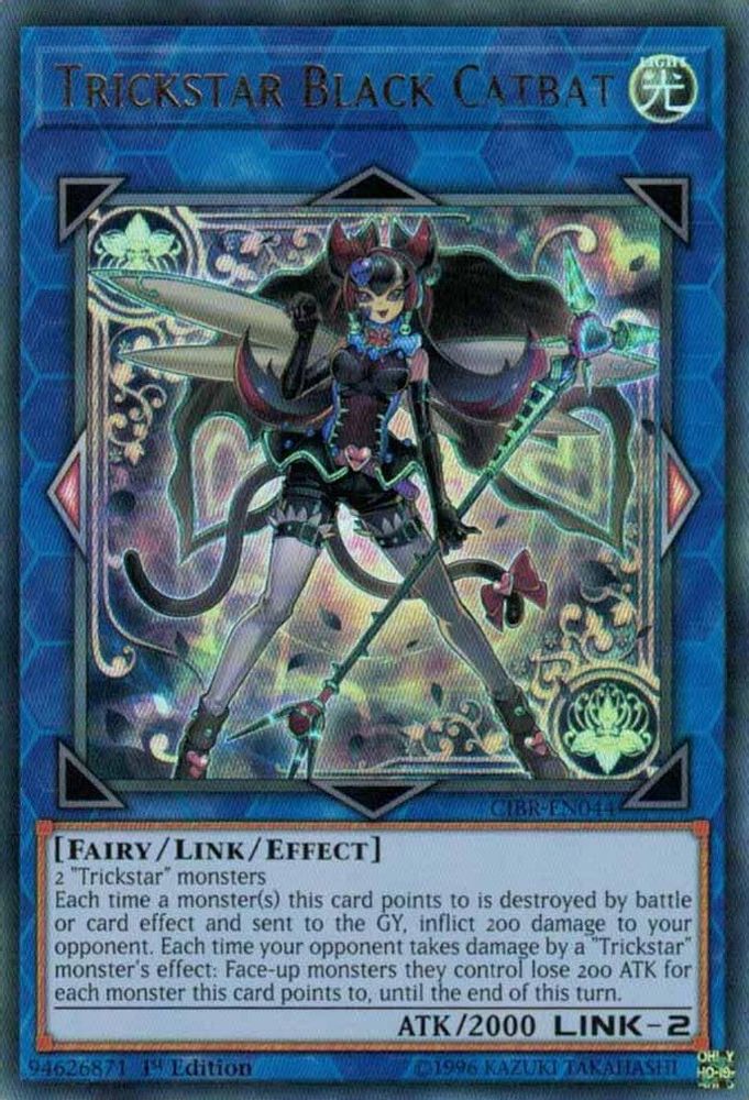 Trickstar Black Catbat (CIBR-EN044) - Ultra Rare