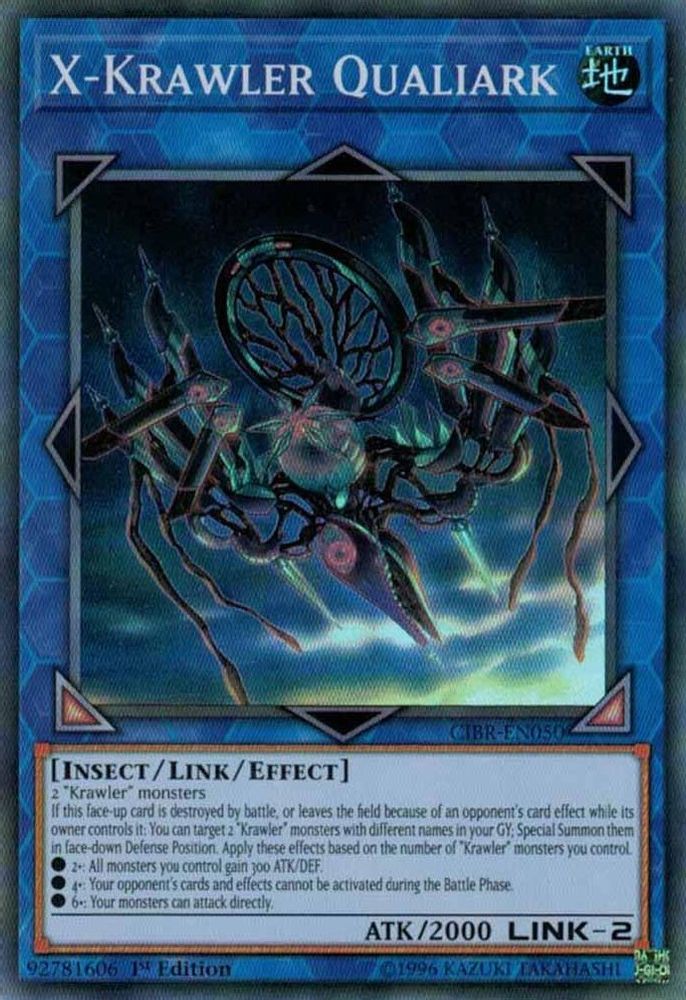 X-Krawler Qualiark (CIBR-EN050) - Super Rare