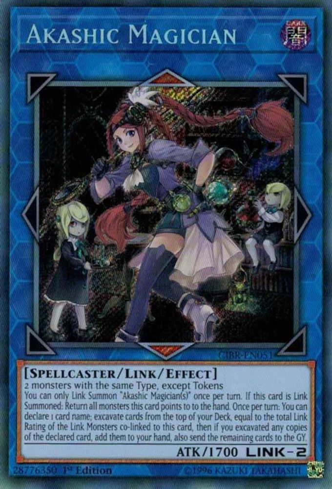 Akashic Magician (CIBR-EN051) - Secret Rare