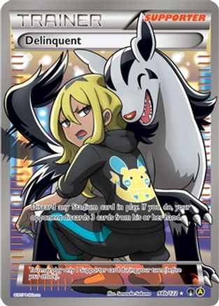 Delinquent (Full Art) 98b/122  - Holofoil - Promo