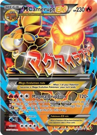 M Camerupt EX XY198a  - Holofoil - Promo