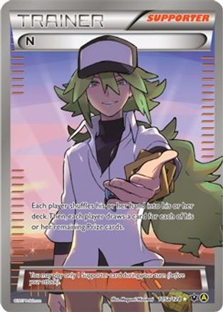 N (Supporter) (Supporter) - 105a/124 105a/124  - Holofoil - Promo