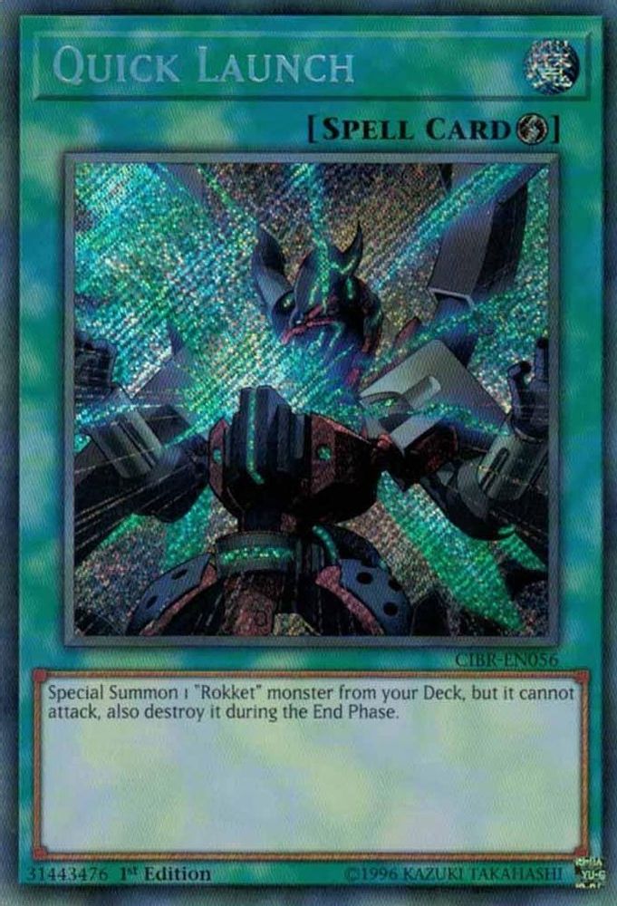 Lancement rapide [CIBR-EN056] Secret Rare 