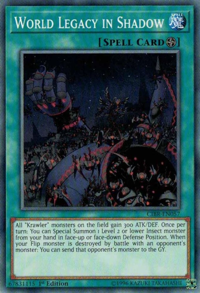 World Legacy in Shadow (CIBR-EN057) - Common