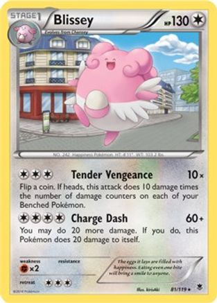 Blissey (Cosmos Holo) 081/119  - Holofoil - Promo