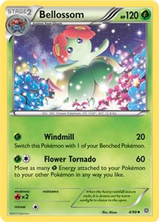 Bellossom (Cosmos Holo) 004/98  - Holofoil - Promo