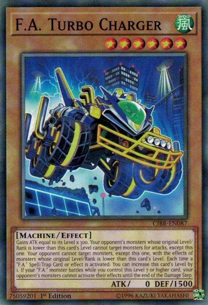 F.A. Turbo Charger (CIBR-EN087) - Common