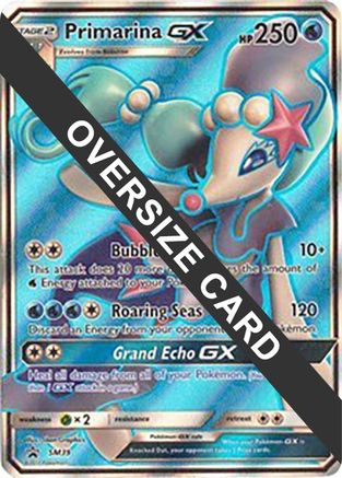 Primarina GX (SM39) (carte Jumbo) [Soleil et Lune : Black Star Promos] 