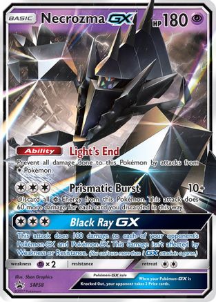Necrozma GX SM58  - Holofoil - Promo