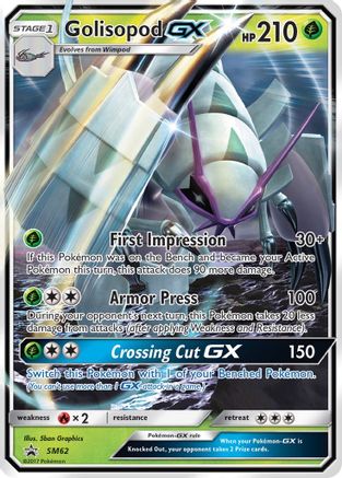 Golisopod GX SM62  - Holofoil - Promo