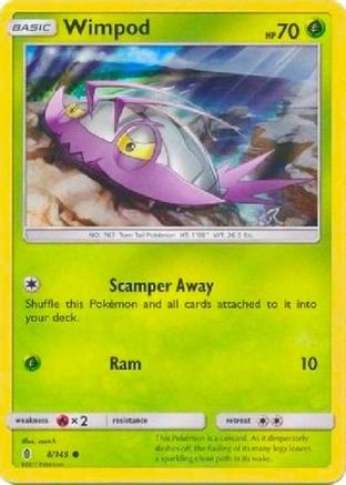 Wimpod - 8/145 (Collection Promo)/145  - Holofoil - Promo