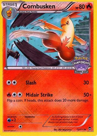 Combusken - 13/111 (Arena Cup Championships)/111  - Reverse Holofoil - Promo