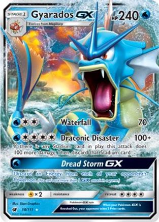 Gyarados GX 018  - Holofoil - Ultra Rare