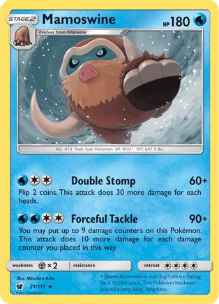Mamoswine 021/111  - Rare