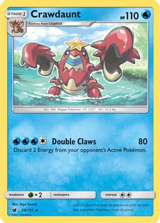 Crawdaunt  - Rare