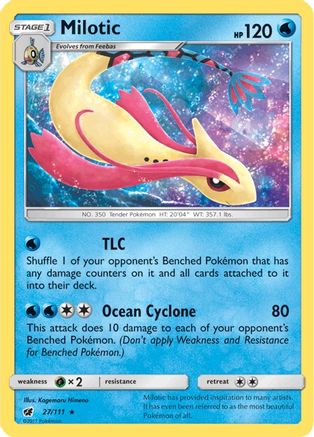 Milotic 027  - Holofoil - Holo Rare
