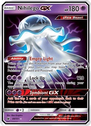Nihilego GX 049  - Holofoil - Ultra Rare