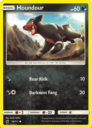Houndour 058  - Common