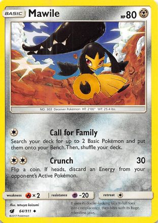 Mawile 064  - Uncommon