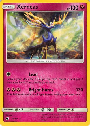 Xerneas 073  - Holofoil - Holo Rare